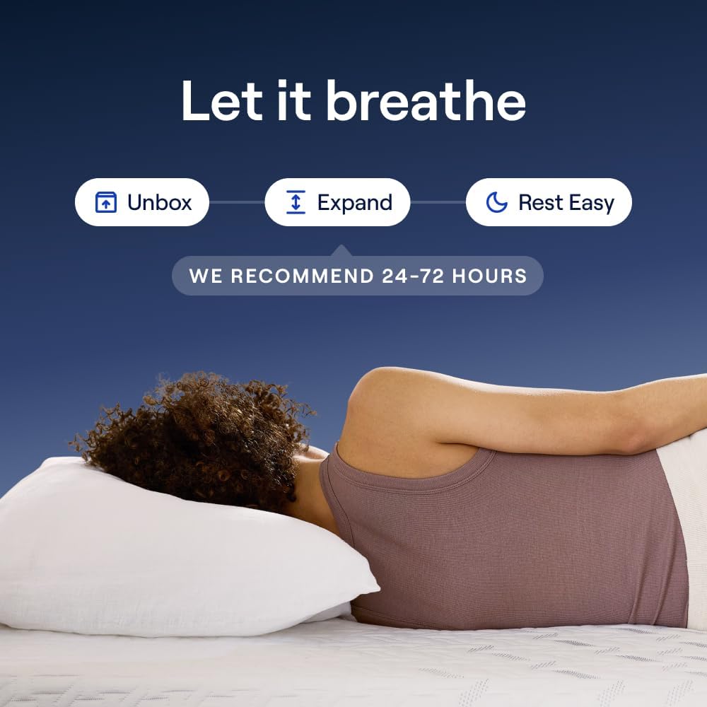 Nectar Classic Hybrid 12” Queen Mattress - Medium Firm - Memory Foam & Innerspring Coils - Cooling Top Layer - Pressure-Relief - Mattress in a Box - 365-Night Trial & Forever Warranty