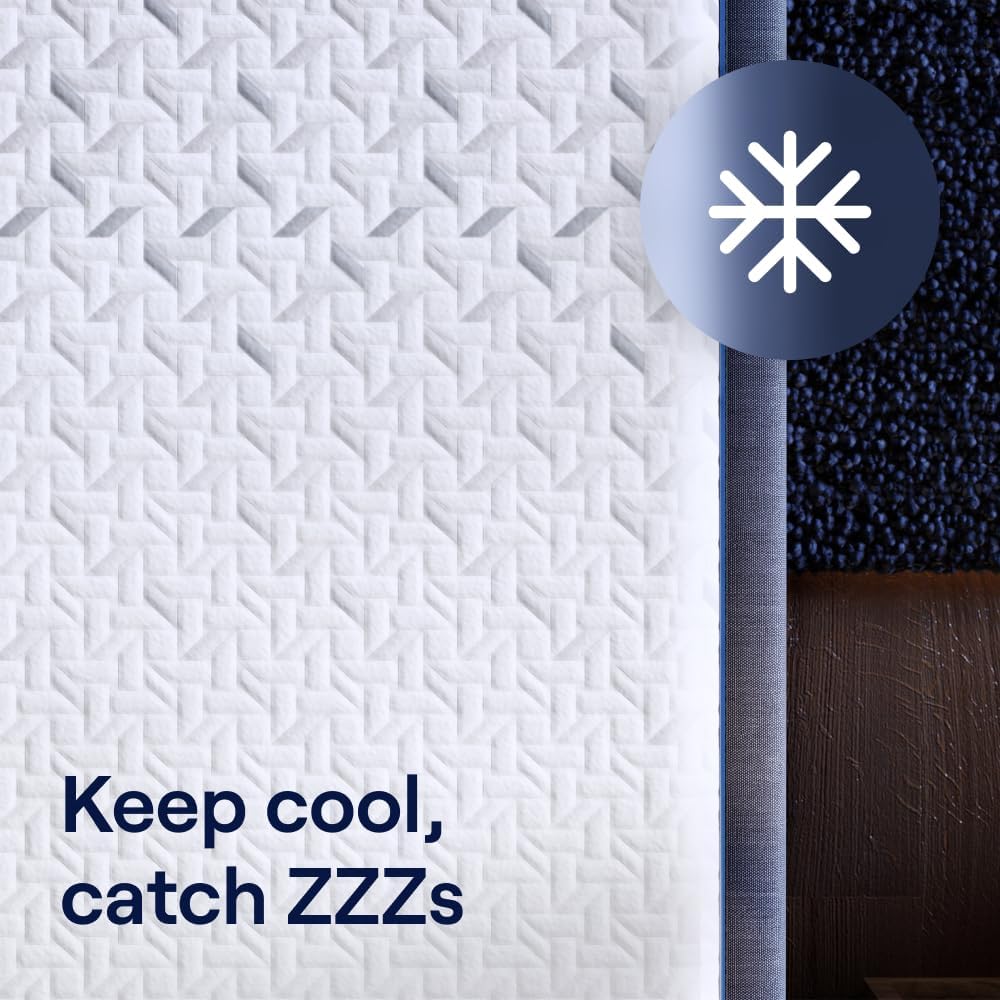 Nectar Premier Hybrid 13” Queen Mattress - Medium Firm - Memory Foam & Innerspring Coils - Cooling Upgrade - 2” Pressure Relief Layer - Mattress in a Box - 365-Night Trial & Forever Warranty