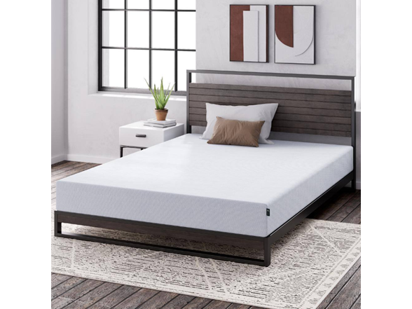 Zinus Queen Medium Soothe Cooling Gel Memory Foam 10 in. Mattress