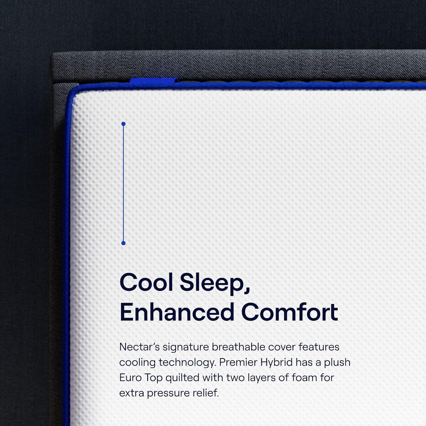 Nectar Classic Hybrid 12” King Mattress - Medium Firm - Memory Foam & Innerspring Coils - Cooling Top Layer - Pressure-Relief - Mattress in a Box - 365-Night Trial & Forever Warranty