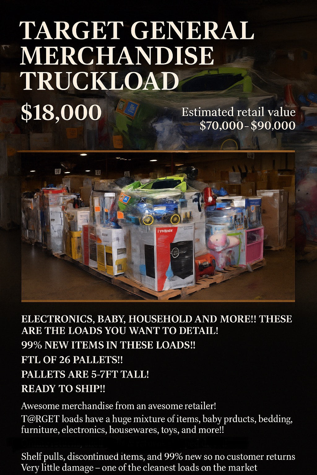Target General Merchandise Truckload