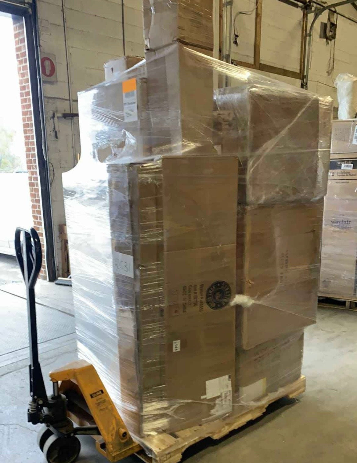 Wayfair Furniture Truckload