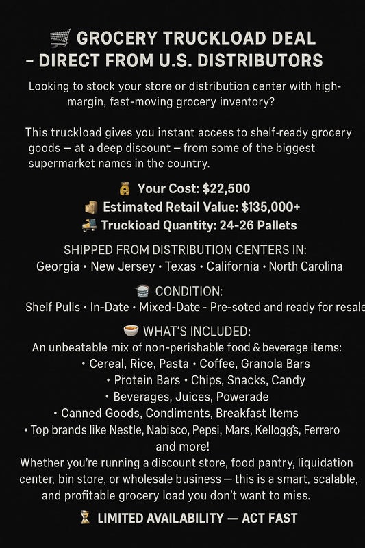 Grocery Truckload