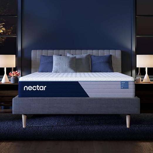 Nectar Premier Hybrid 13” King Mattress - Medium Firm - Memory Foam & Innerspring Coils - Cooling Upgrade - 2” Pressure Relief Layer - Mattress in a Box - 365-Night Trial & Forever Warranty