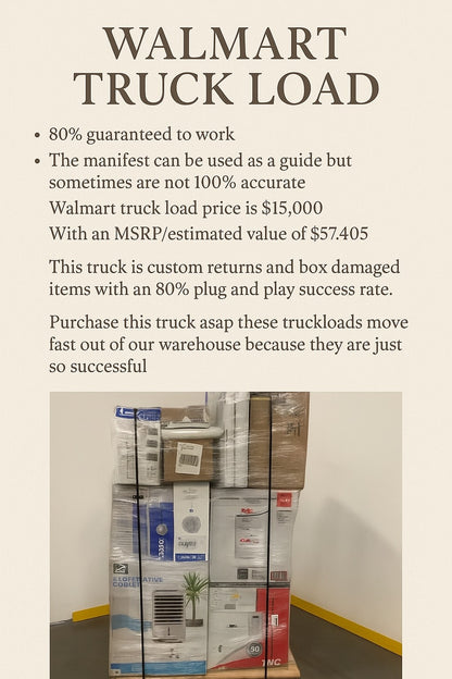 Walmart Premium Truckload