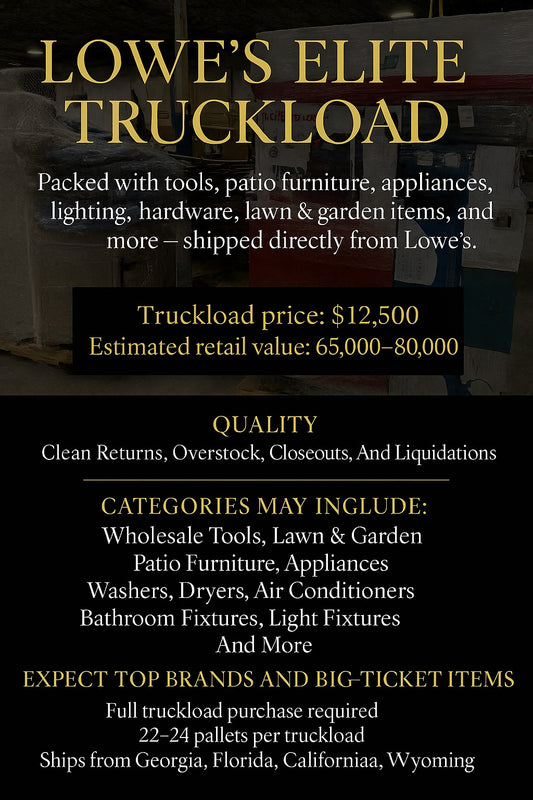 Lowes Elite Truckload